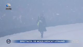 Spectacol de modă dedicat Ucrainei