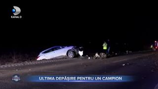 Ultima depasire pentru un camion