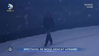 Spectacol de moda dedicat Ucrainei