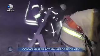 Convoi militar tot mai aproape de Kiev