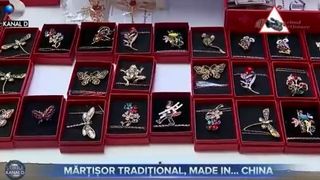 VIDEO - Mărțișoare aduse dn China, v&acirc;ndute ca hand-made. Bilanțul cheltuielilor de mărțișor 2022