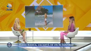 Diana Bianca, vacanță de vis &icirc;n Zanzibar