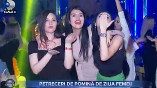 VIDEO - Petrecere de pomină de ziua femeii. Vezi cum au petrecut doamnele de 8 martie în prima noapte fără restricții
