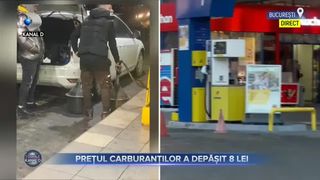 Prețul carburanților a depășit 8 lei