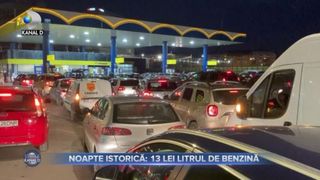 VIDEO | Haosul și cozile kilometrice la benzinării au paralizat orașele din toată țara