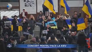 Concert pentru pace la Kiev