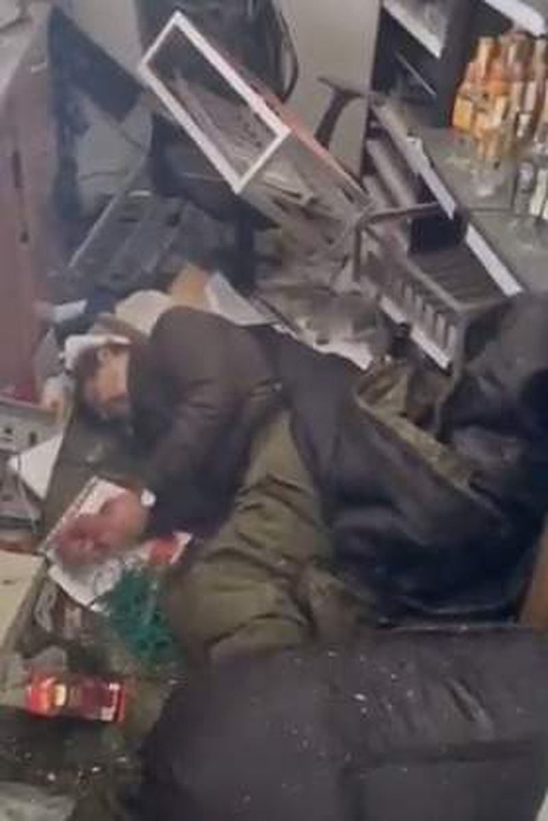 soldat rus mort de beat în magazin