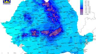 VIDEO - Ger în luna martie. Cât mai ține frigul