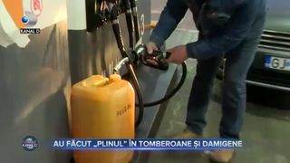 Au făcut ”plinul” în tomberoane și damigene