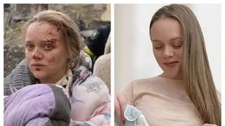 Bloggerița Marianna Podgurskaya, care a scăpat cu viață din infernul de la Mariupol, a născut o fetiță