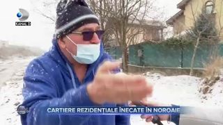 Cartiere rezidențiale &icirc;necate &icirc;n noroaie