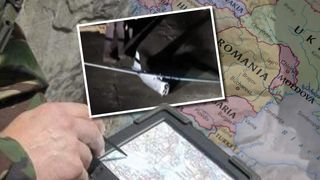 dronă rusească căzută la bistrița năsăud