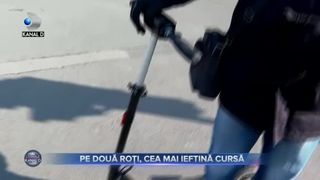 Pe două roți, cea mai ieftină cursă