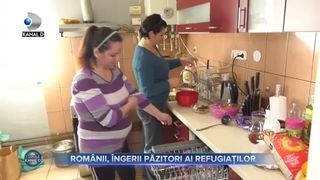 Rom&acirc;nii, &icirc;ngerii păzitori ai refugiaților