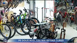VIDEO - Bicicletele și trotinetele au devenit o metodă de transport tot mai utilizată &icirc;n Capitală. Prețul carburanților a influențat această creștere