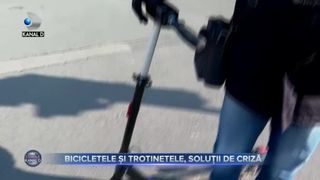 Bicicletele și trotinetele, soluții de criză