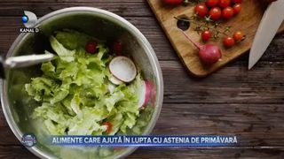 Alimentele care ajută în lupta cu astenia de primăvară