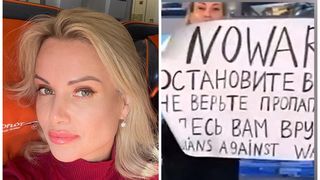 Prima fotografie cu jurnalista rusă Marina Ovsyannikova, după ce a protestat în direct la TV împotriva lui Putin