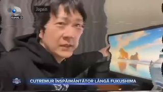 Cutremur înspăimântător lângă Fukushima