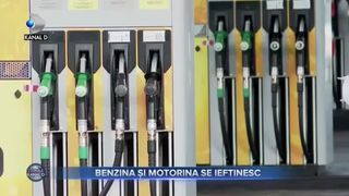 Benzina și motorina se ieftinesc