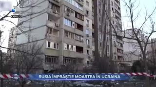 Rusia împrăștie moartea în Ucraina