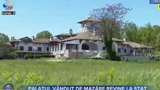 VIDEO - Vânzarea Palatului Regina Maria a fost anulată de instanță. Clădirea, aflată în paragină, revine la stat