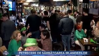 VIDEO- Românii au sărbătorit Sfântul Patrick, ocrotitorul irlandezilor