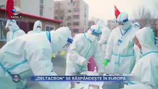 „Deltacron” se răspândește în Europa