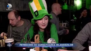 Petrecere de sărbătoarea irlandezilor