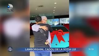 Lamborghini, cadou de la soția lui