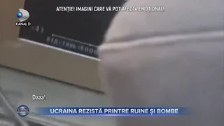 Ucraina rezistă printre ruine și bombe