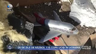 25 De zile de război.115 copii uciși &icirc;n Ucraina