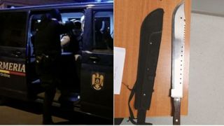 Un grup de tineri din Galați a fost atacat de un bărbat. Individul era înarmat cu o macetă