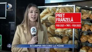 Scumpiri record la p&acirc;ine