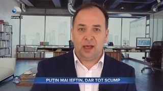 Puțin mai ieftin, dar tot scump