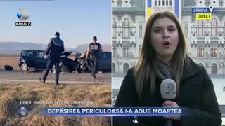 Depășirea periculoasă i-a adus moartea