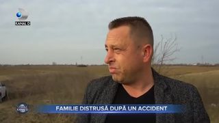 Familie distrusă după un accident