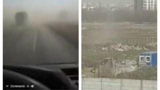 VIDEO - Nor de praf în România. Bucureștiul a fost acoperit