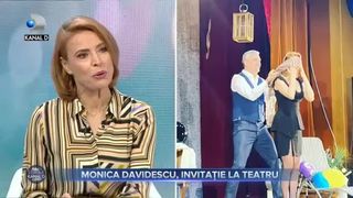 Monica Davidescu, invitație la teatru