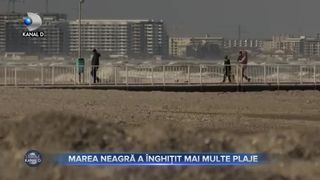 Marea Neagră a &icirc;nghițit mai multe plaje