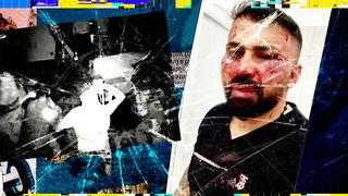 VIDEO | Un bărbat care a mers în club având un cuțit asupra sa a fost bătut crunt de paznicii localului, foști rugbiști