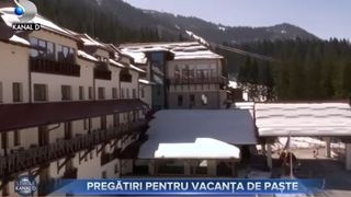 VIDEO -  Hotelierii se pregătesc să primească oaspeții pentru Sărbătorile Pascale. Mai bine de 30% din camerele disponibile din Poiana Brașov au fost ocupate