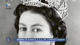 Regina Elisabeta a II-a, pe coperta Vogue
