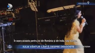 Iulia Vântur cântă despre dragoste