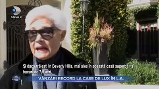 Vanzari record la case de lux in LA