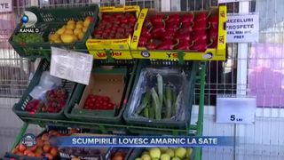 Scumpirile lovesc amarnic la sate