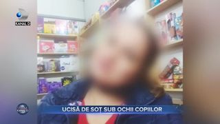 Ucisă de soț sub ochii copiilor