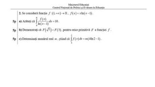 Subiecte simulare BAC 2022 Matematică M1, M2, M3 şi M4. Baremul de corectare, pe EDU.ro