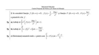 Subiecte simulare BAC 2022 Matematică M1, M2, M3 şi M4. Baremul de corectare, pe EDU.ro