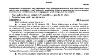 Subiecte simulare BAC 2022 Istorie: &Icirc;ntrebarea care &icirc;i pune &icirc;n &icirc;ncurcătură pe elevi